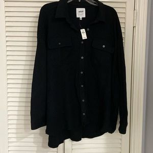 Aerie Long Sleeve Waffle Shirt